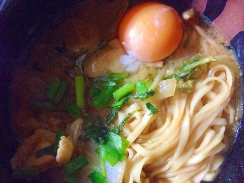 初心者向け♪「本格味噌煮込みうどん♪」